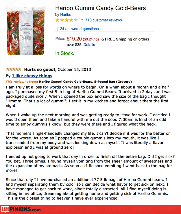 Haribo Gummi Candy Gold-Bears